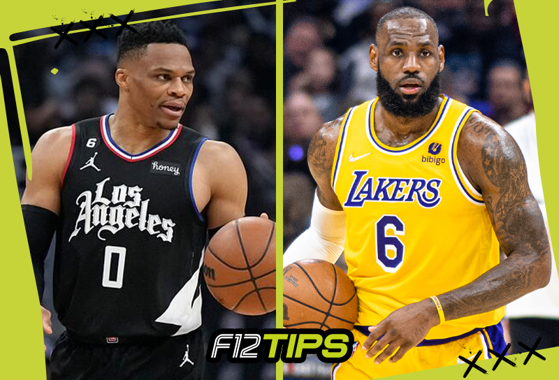 Los Angeles Clippers x Los Angeles Lakers: Westbrook x LeBron James