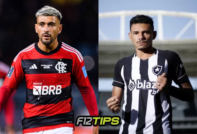 Flamengo x Botafogo: Arrascaeta x Tiquinho Soares