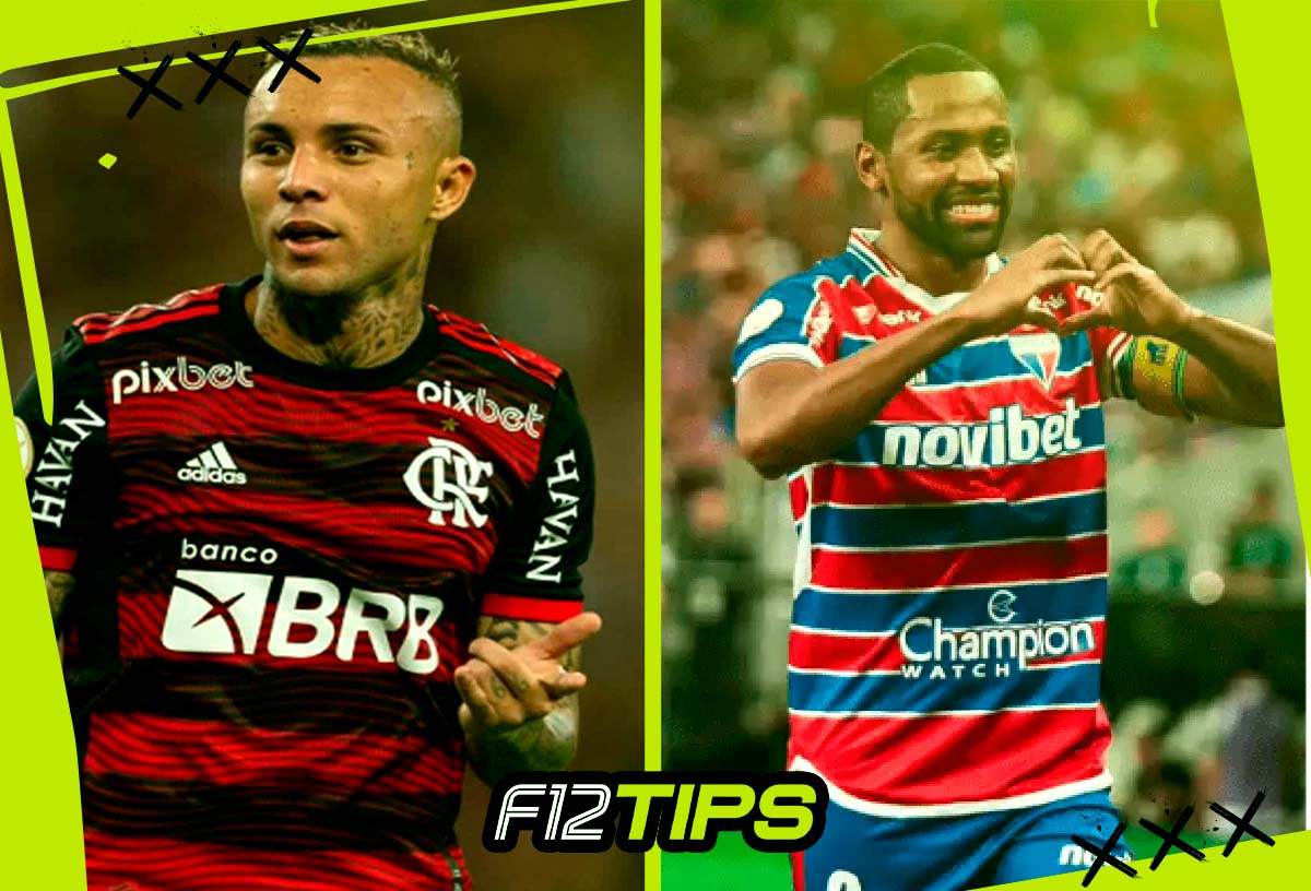 Flamengo x Fortaleza: Palpites, onde assistir ao vivo, escalações e horário 11/07 (Imagem: F12Tips / F12.Bet)