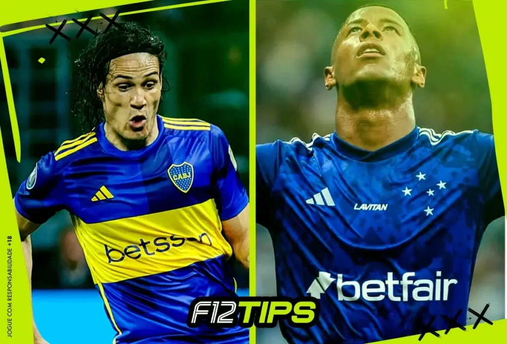 Boca Juniors x Cruzeiro (Imagem: F12Tips/F12.Bet)