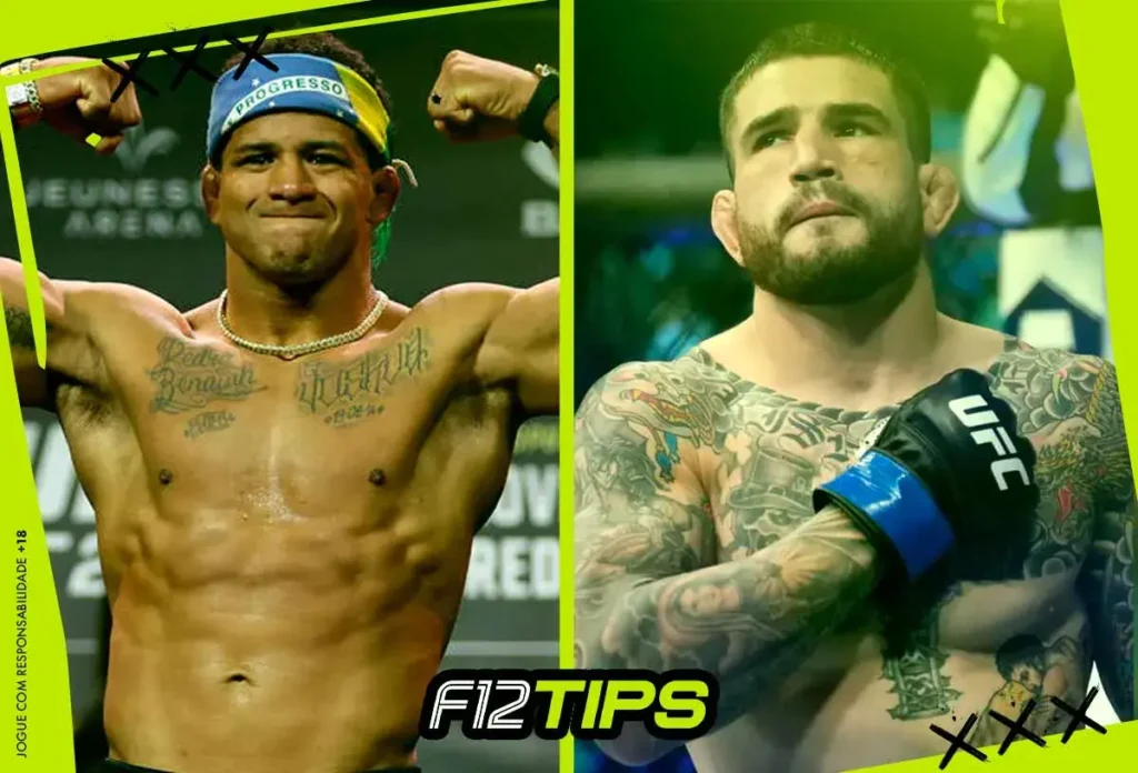 UFC Fight Night Burns vs Brady em quadro personalizado do F12Tips