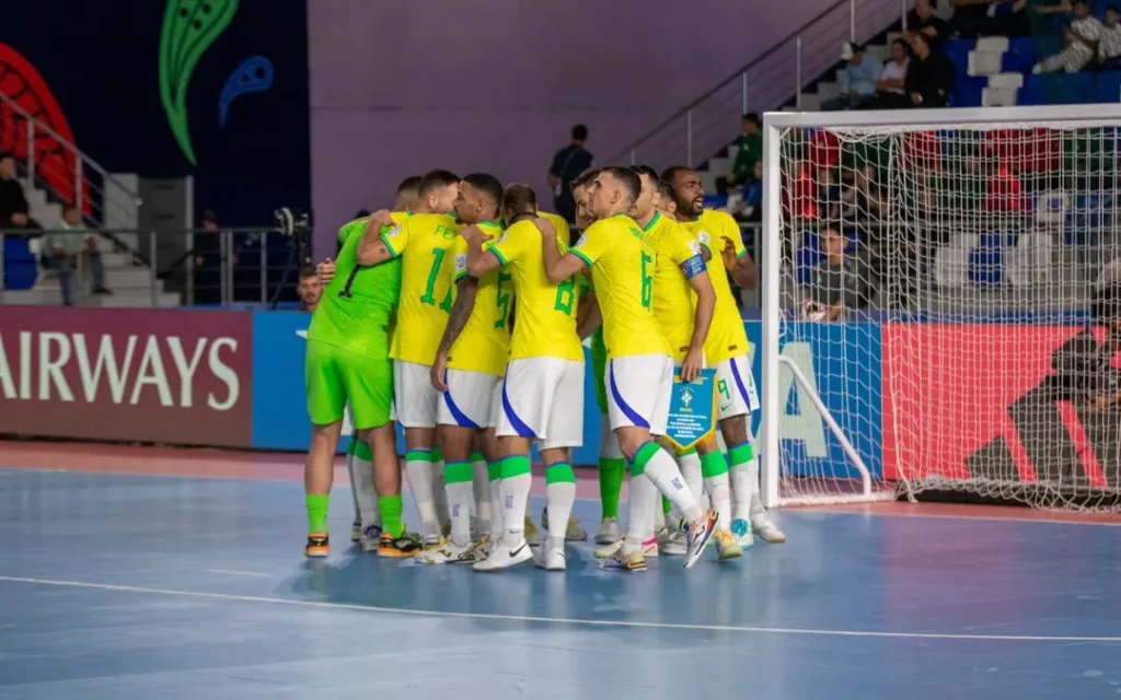 Copa do Mundo de Futsal: confira quando será a final do torneio (Imagem: Leto Ribas/CBF/Reprodução)