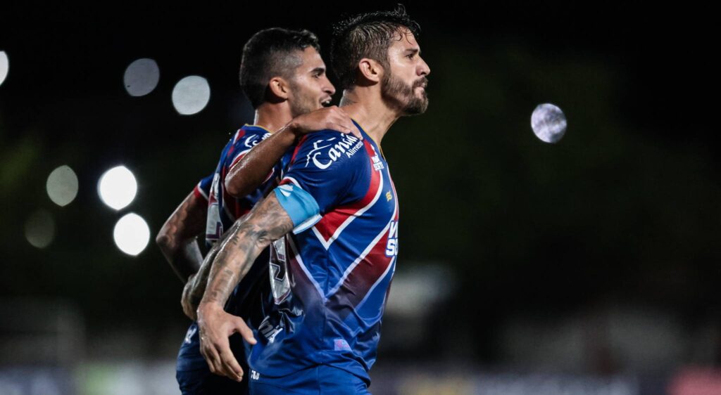 Jogadores do Bahia comemorando gol na última rodada do Estadual. Foto: Letícia Martins/Bahia