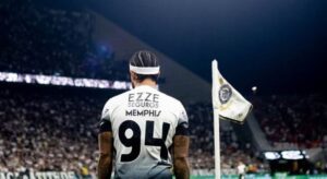 Jogador Memphis Depay em ação pelo Corinthians. Foto: Rodrigo Coca/Corinthians