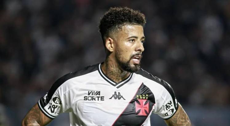 Jogador Paulinho em partida pelo Vasco. Foto: Matheus Lima/Vasco da Gama