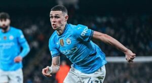 Jogador Phil Foden em ação pelo Manchester City. Foto: Manchester City/Instagram