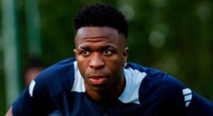 Imagem do atacante Vinícius Júnior em treino do Real Madrid. Foto: Instagram/Real Madrid