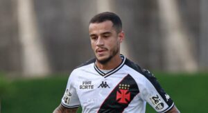 Jogador Philippe Coutinho em ação pelo Vasco. Foto: Matheus Lima/Vasco.