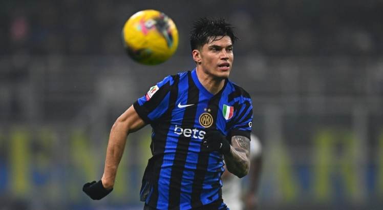 Jogador Joaquin Correa em ação pela Inter de Milão. Foto: Inter de Milão/Instagram