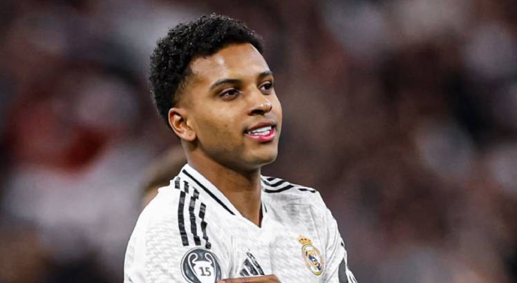 Jogador Rodrygo Goes em ação pelo Real Madrid. Foto: Real Madris/Instagram