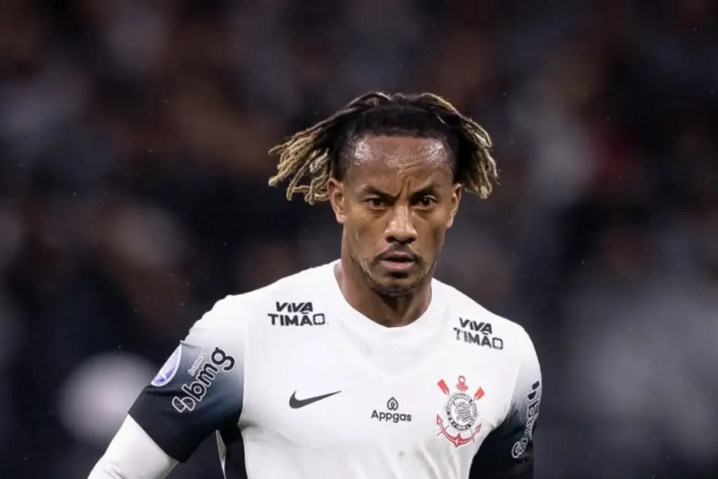 Jogador André Carrillo em ação pelo Corinthians. Foto: Rodrigo Coca / Corinthians