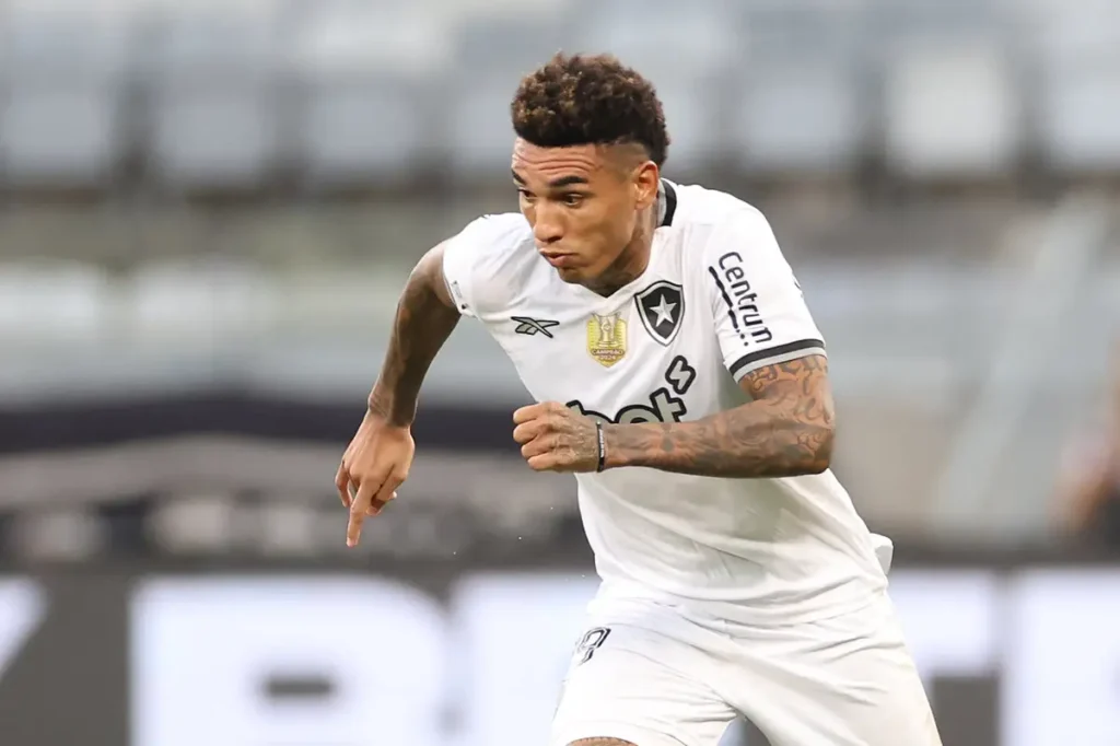 Jogador Igor Jesus em ação pelo Botafogo. Foto: Vitor Silva/Botafogo