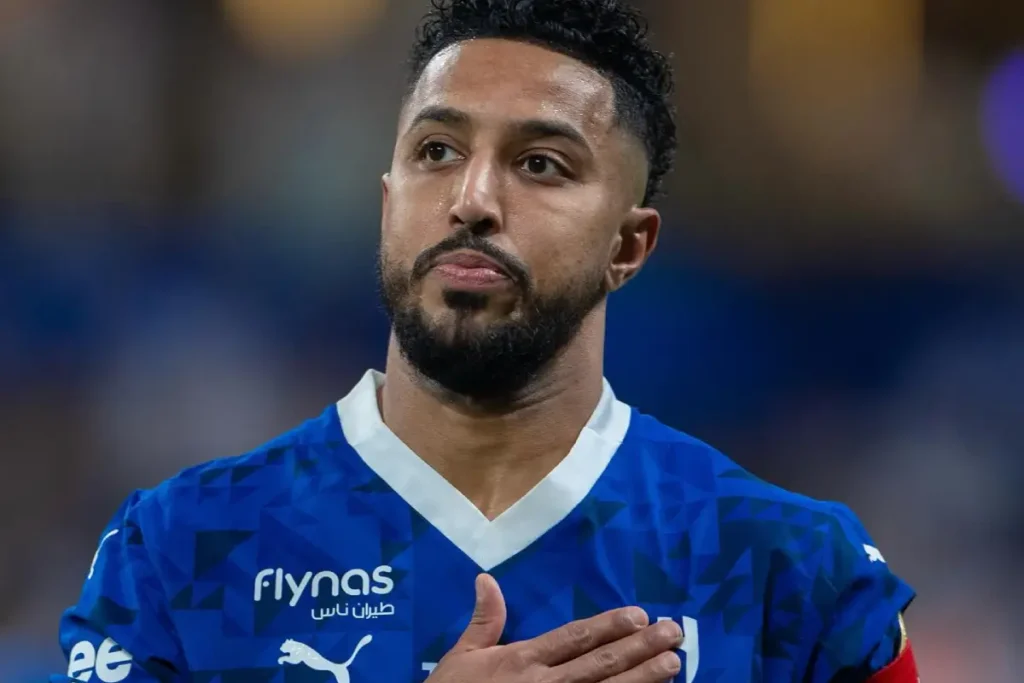 Jogador Salem Al Dawsari em ação pelo Al-Hilal. Foto: Al-Hilal/Instagram