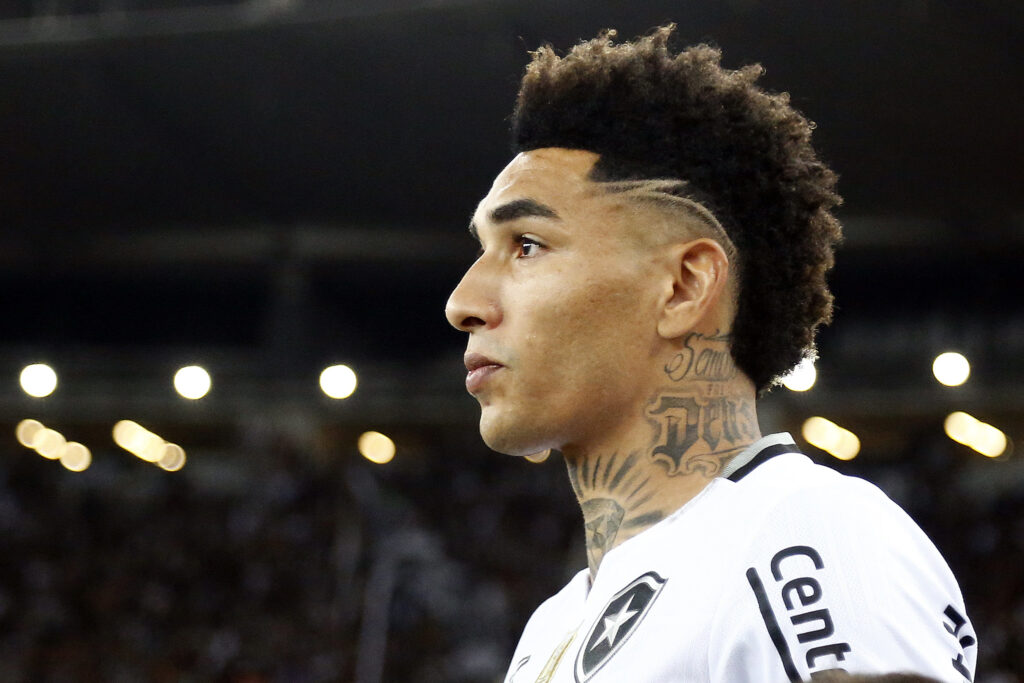 Jogador Igor Jesus em ação pelo Botafogo. Foto: Vitor Silva/Botafogo