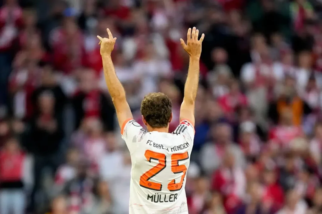 Jogador Thomas Müller se despede do Bayern de Munique. Foto: Bayern de Munique/Instagram
