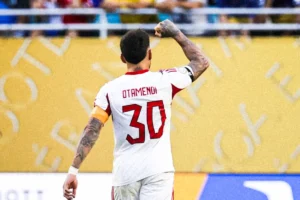 Imagem do jogador Nicolás Otamendi comemorando gol pelo Benfica. Foto: Benfica/Instagram
