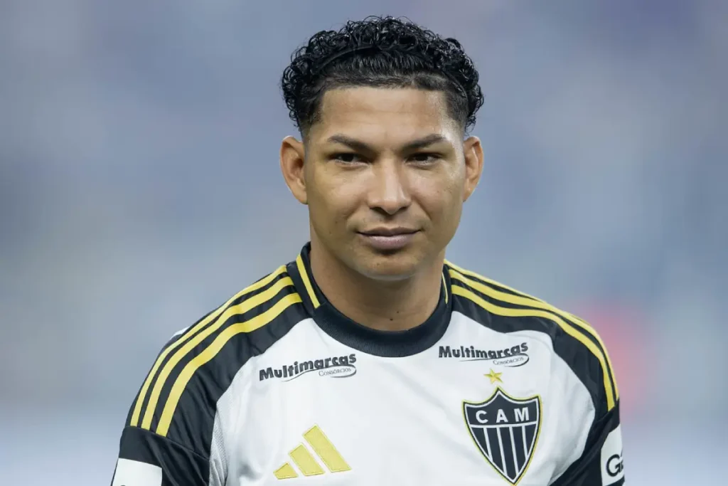 Imagem do jogador Rony em ação pelo Atlético-MG. Foto: Pedro Souza / Atlético