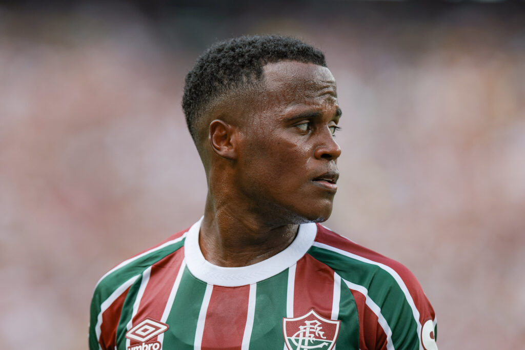 Imagem do jogador John Arias em ação pelo Fluminense. Foto: Marcelo Gonçalves/Fluminense F.C.