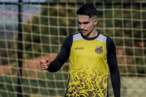Imagem do jogador Raí Ramos em treino pelo Novorizontino. Foto: Ozzair Jr. / Novorizontino
