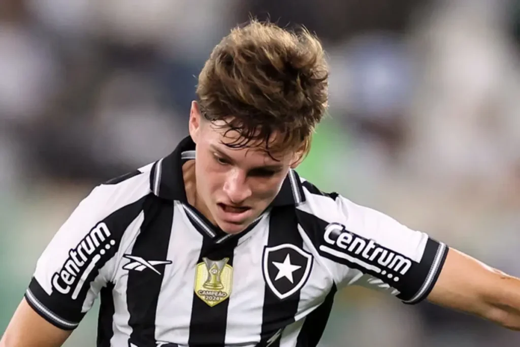 Imagem do jogador Álvaro Montoro em ação pelo Botafogo. Foto: Vitor Silva/Botafogo