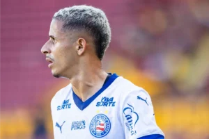 Imagem do jogador Luciano Juba em ação pelo Bahia. Foto: Letícia Martins/EC Bahia
