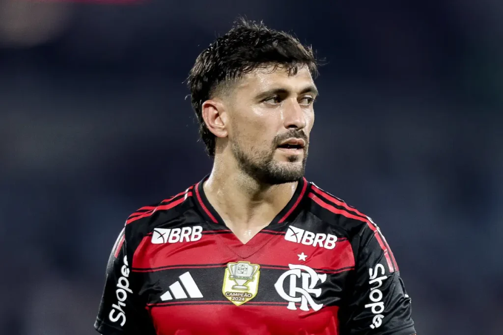 Imagem do jogador Giorgian De Arrascaeta em ação pelo Flamengo. Foto: Gilvan de Souza/Flamengo