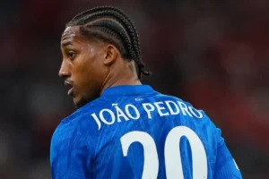 Imagem do jogador João Pedro em ação pelo Chelsea. Foto: Chelsea/Instagram